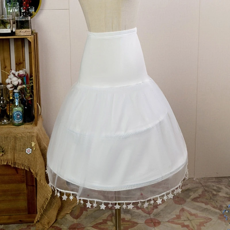 

Women Petticoat Skirts Lolita-Wedding Crinoline-Underskirt Slips Liner Skirt