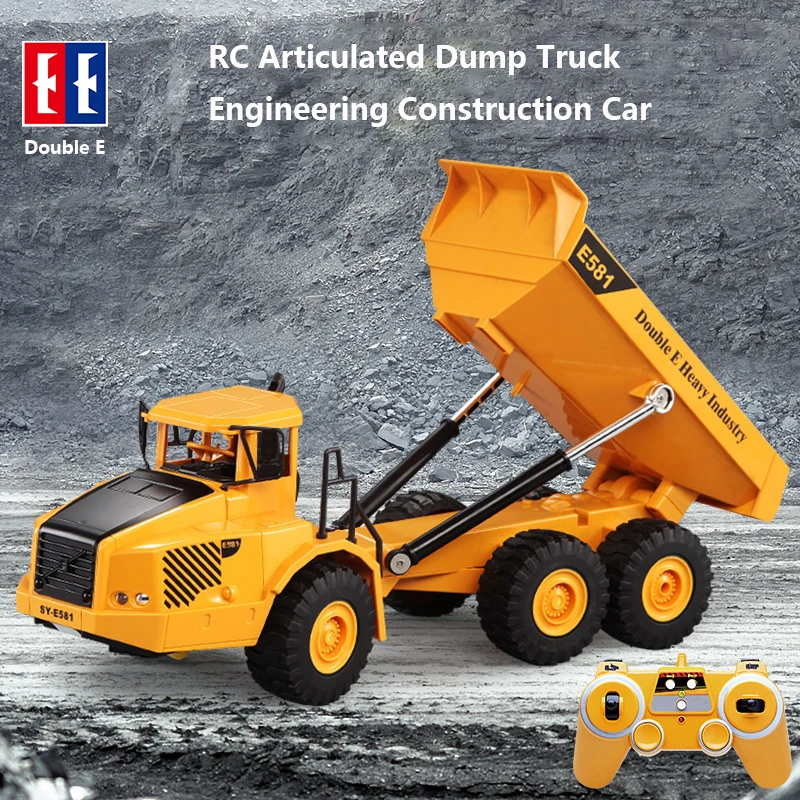 Double E E581 RC dump truck Remote Controlled Articulated