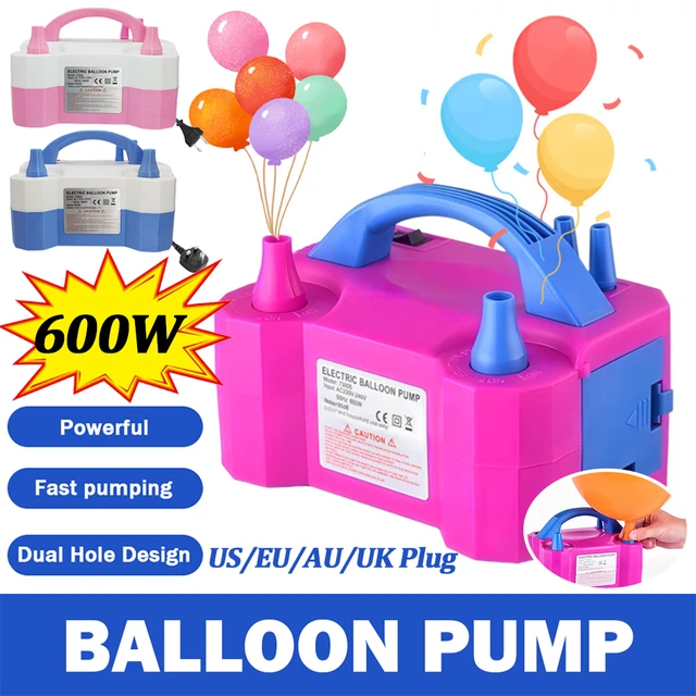 Electric Balloon Inflator 600w Air Pump For Inflating Balloons