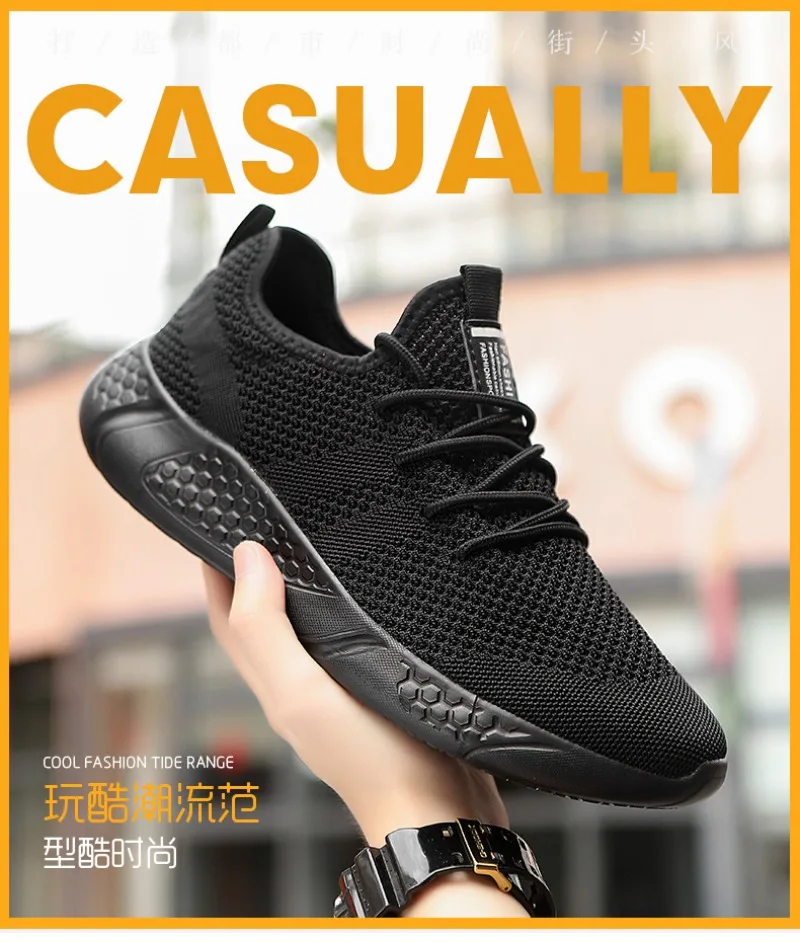 Fujeak Fashion Men Shoes Lightweight Men's Sneakers Running