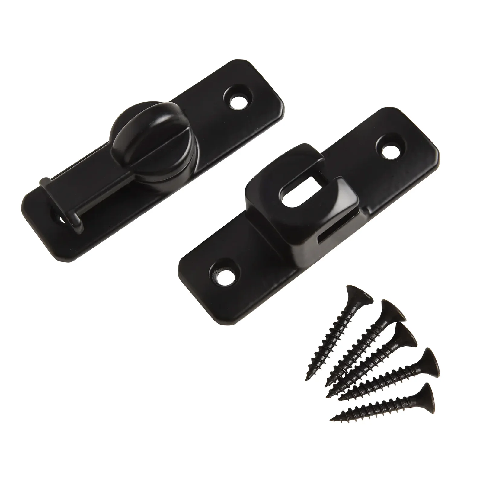 Sliding Door Latch Home Security Latch Bolt Zinc Alloy 90 180 Degree Easy Install Lock Bathroom Sliding Door Bolt 1pcs door latch