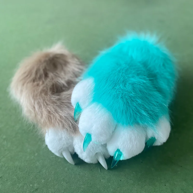 Fursuit Kigurumi Furry Animal Paws Nails Gloves Cosplay Costume