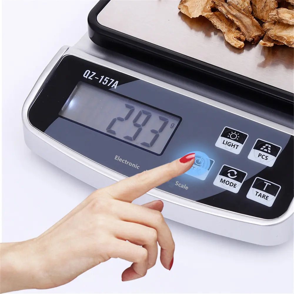 Description Picture 3 of item15KG/3KG Electronic Kitchen Scale USB Charge Precision Balance Food Scale Household Coffee Scale Smart Digital Baking Scales