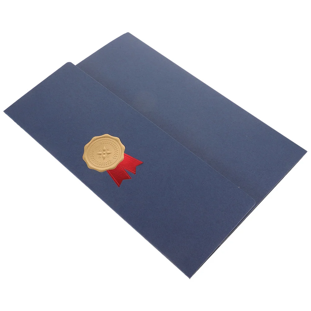 Certificate Cover Diploma Award Frame Paper Holder Envelopes Report Covers Protector