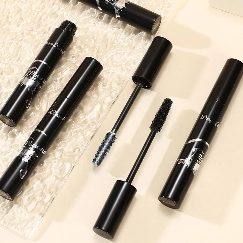 Mascara coloré, effet volume et courbure, waterproof, effet naturel, longue tenue, nacres bleues et roses, maquillage des yeux sans bavures, crème pour les cils_voghion.com