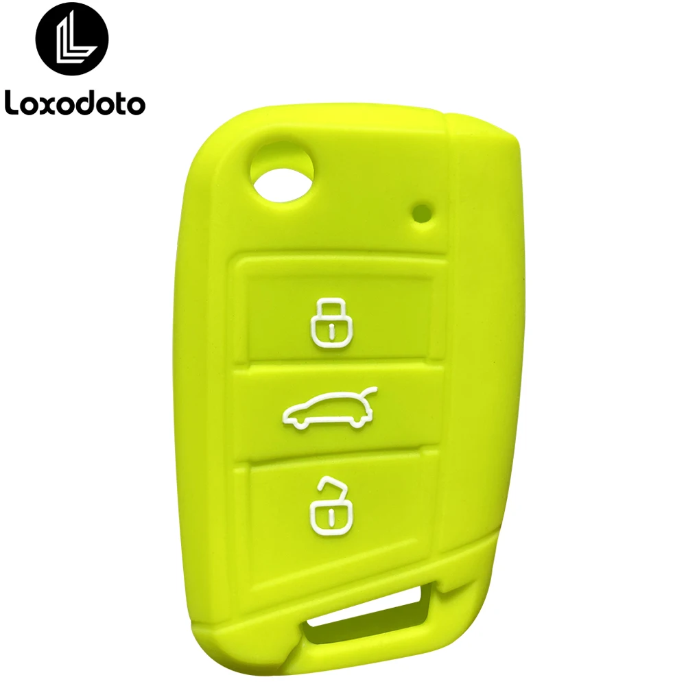 Silicone Protective Key Chain Case Cover