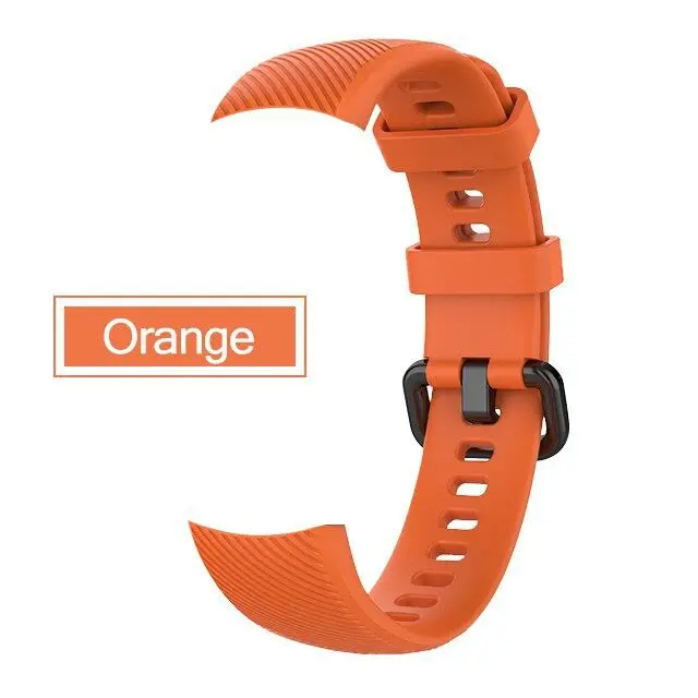 Sporty Colorful Silicone Replacement Strap for Honor Band Smart Accessories