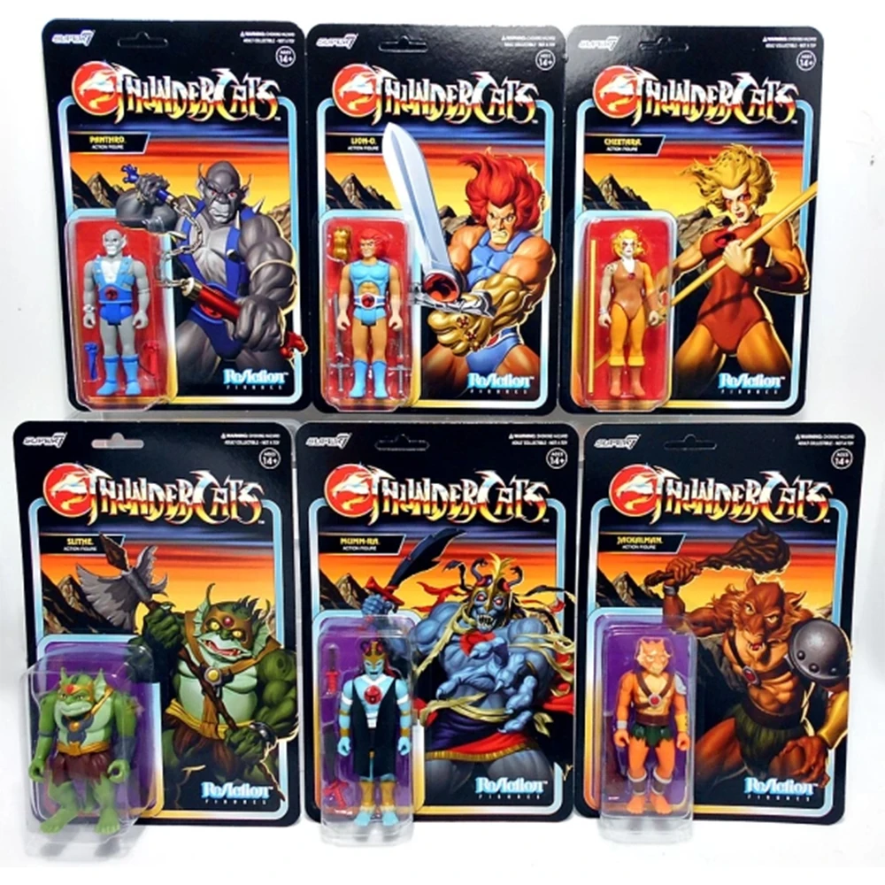 Figuras de acción de Anime Super7 Thundercats, Cheetara Jackalman