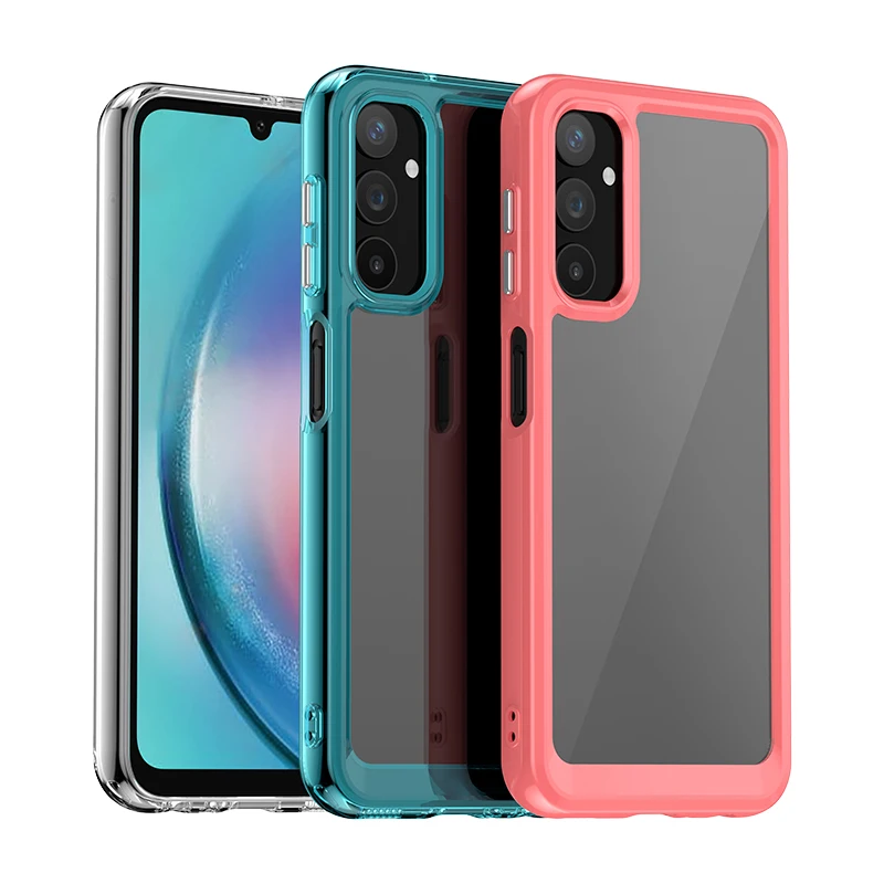 

For Samsung Galaxy A25 5G Case Samsung Galaxy A23 A24 A25 5G Cover Shockproof Candy Silicone Phone Cover Samsung Galaxy A25 5G