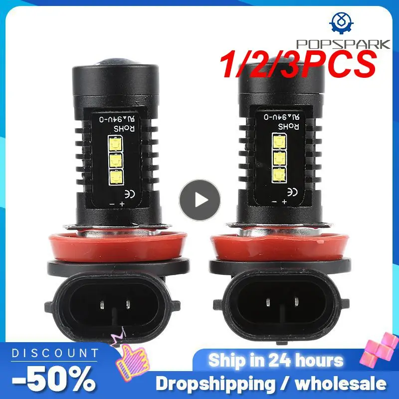 

1/2/3 шт. H11 Светодиодная лампа HB4 светодиодные лампы HB3 9006 9005 SMD лампы 6000 лм K 12 В, белая лампа для вождения автомобиля, дневные лампы