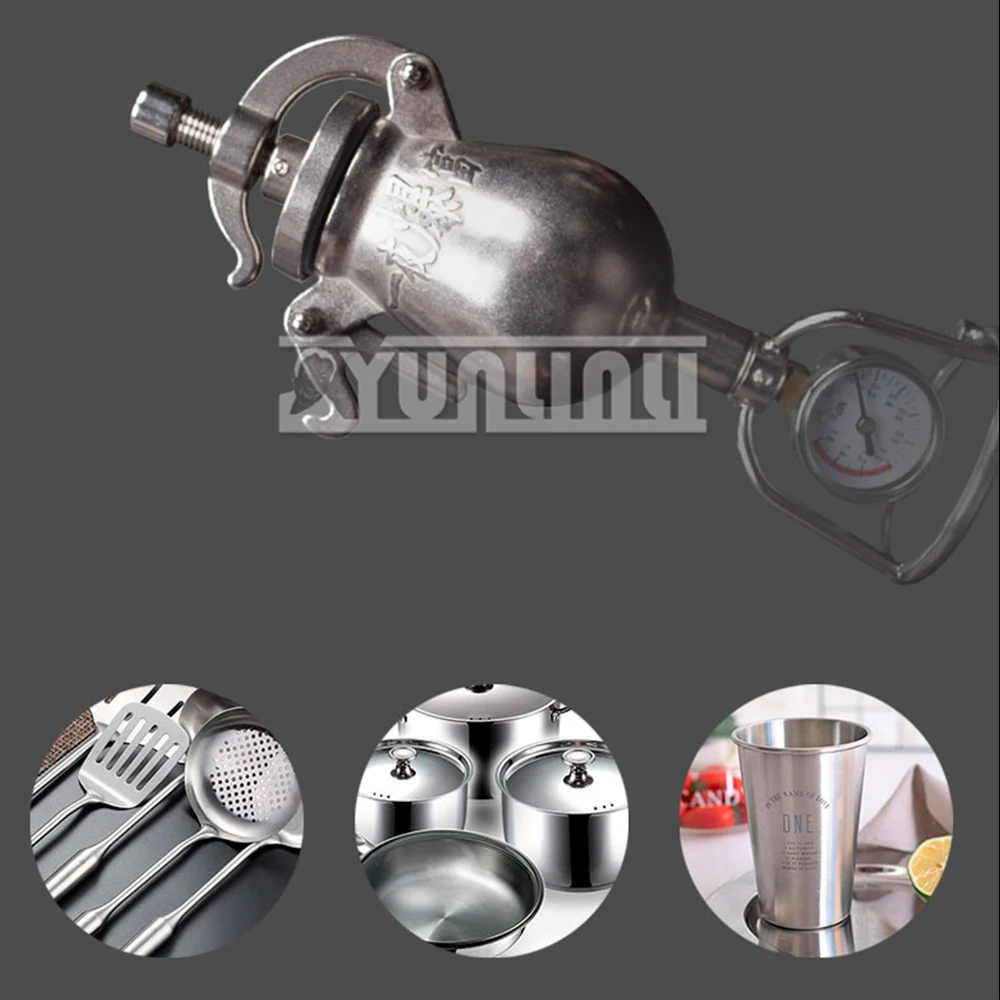 Popcorn Puffing Machine Stainless Steel Popcorn Machine Mini Puffed Rice Corn