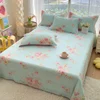 Bonenjoy 100% Cotton Bedsheet Floral Style Flat Sheet Skin-friendly Bed Linen Home Adults Kids Sheets (Pillowcase Need Order) 4