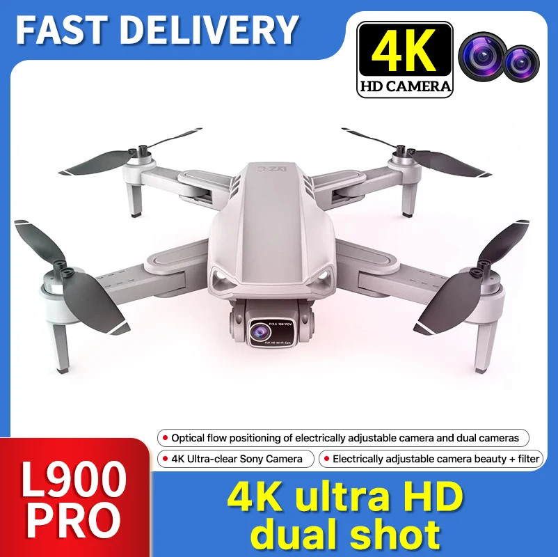 

L900PROSE Brushless MotorFolding Drone 4k HD Aerial Photography Quadcopter 5G Long Endurance Aircraft Mini Children's Toy