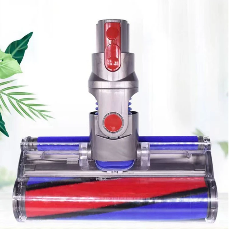 

Motorized Floor Brush Head Tool For Dyson V7 V8 V10 V11 Vacuum Cleaner Soft Velvet Roller Brush Suction Head Replacement