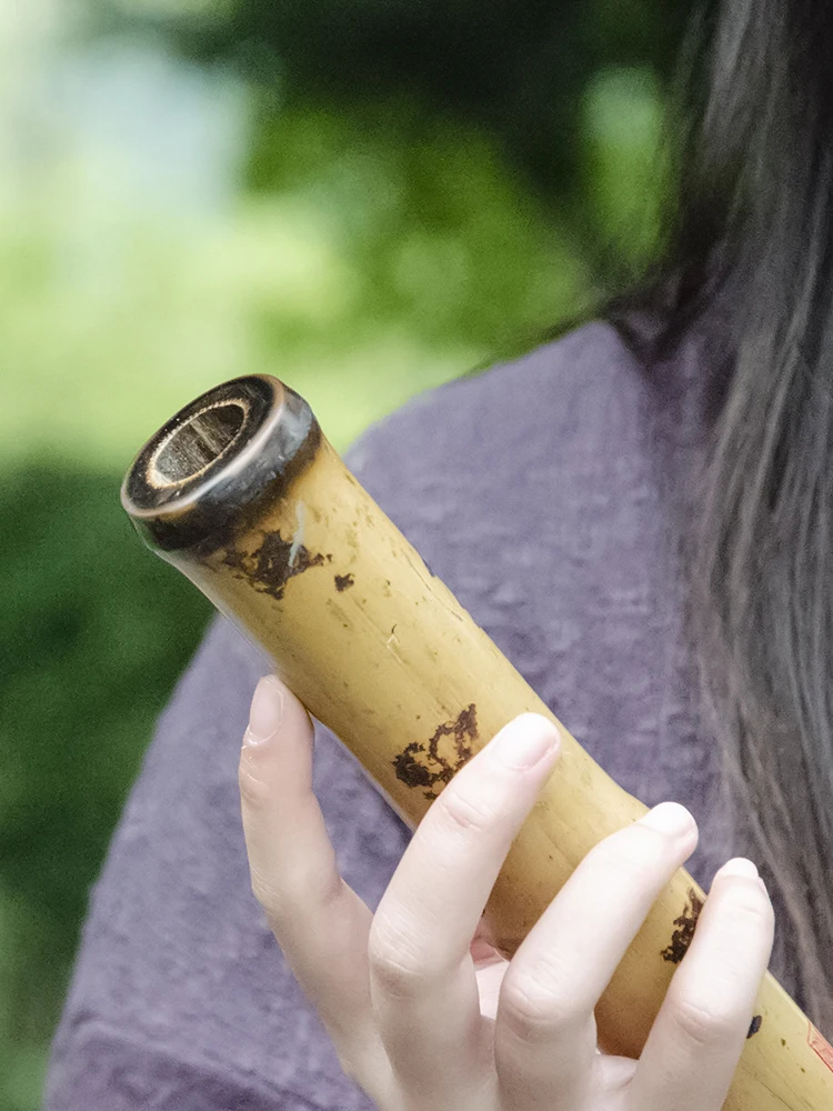 China YPXD Dong Xiao Flute Gui Bamboo Flute Professional Vertical Traditional Chinese Music Instrument 8 Holes Key G F E D