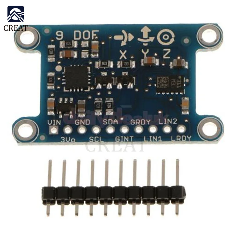 9-Axis-IMU-L3GD20-LSM303D-Module-9DOF-Compass-Acceleration-Digital ...