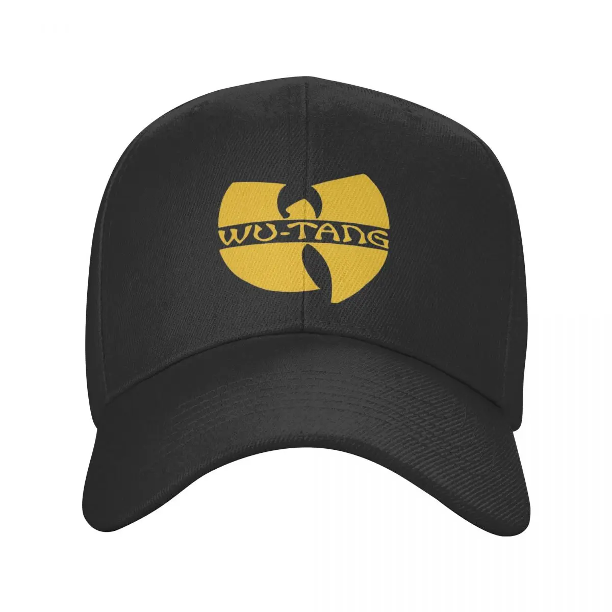 

The Yellow Word Hip Hop Rap Baseball Cap Adult Hip-Hop Sun Caps Wu Clan Tangs Dad Hat Adjustable Polyester Racing Cap Hats