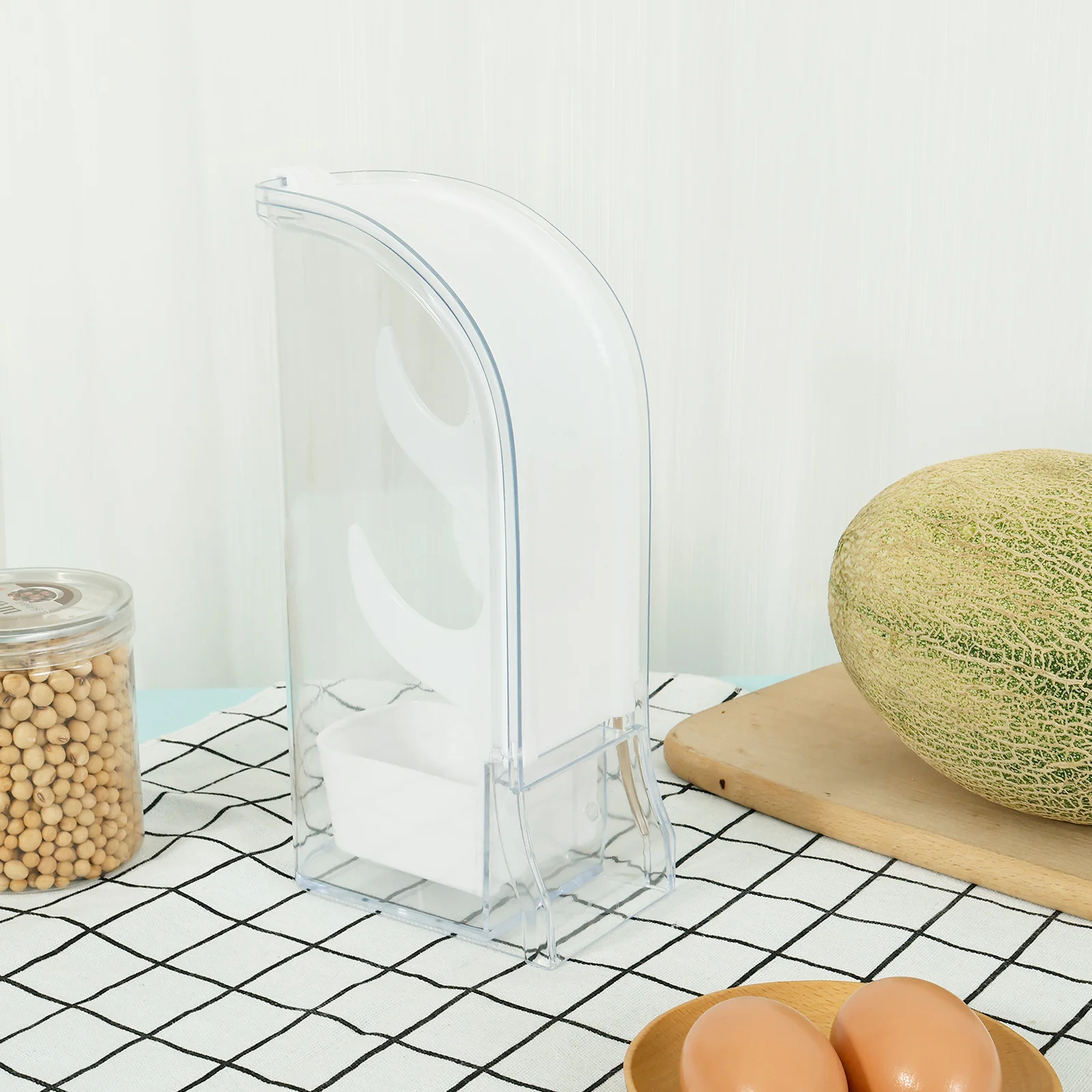 3 pezzi di contenitore per erbe aromatiche per frigorifero, contenitore per erbe aromatiche fresche per frigorifero, contenitore per erbe aromatiche per coriandolo e asparagi