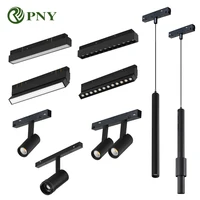 Magnetic Track Light 48V Magnet Spotlight Dimmable Floodlight Dali Rail Lamp Zigbee Tuya Smart Home LED Magnetic Track Lighting 1