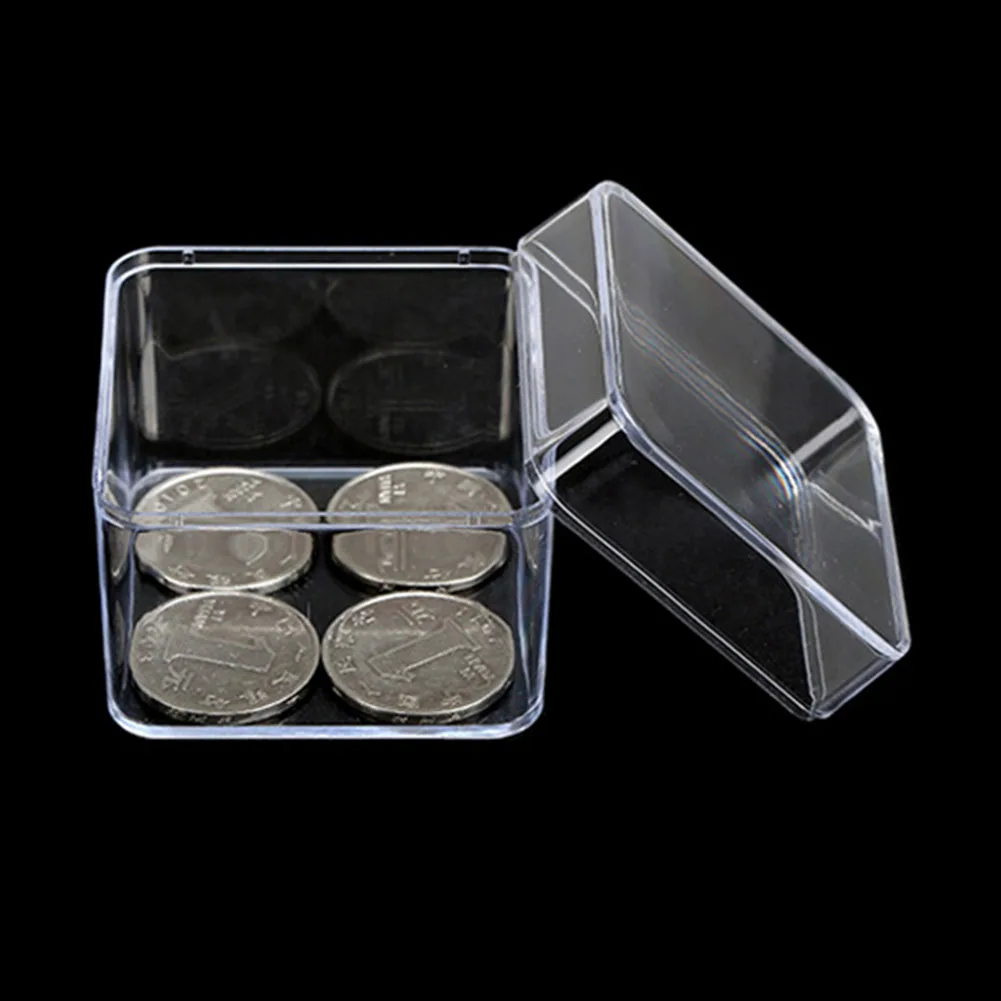

Fall Resistant Warehouse Storage Box Storage Boxes Small Clear Dust Handmade Studio Jewelry Container Nail Screws