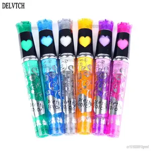 Glitter Gel Ink Pen 16 Assorted Color Retractable Gel Pen Set 0.7