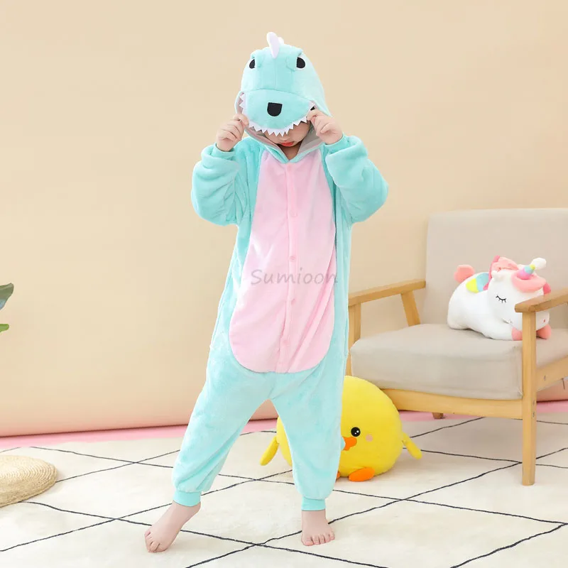 Pijamas Niños Kigurumi Stitch Onesies Niños Monos de animales Mono Onesie  Panda Ropa de dormir Niños Niñas Cosplay Pijamas 221028