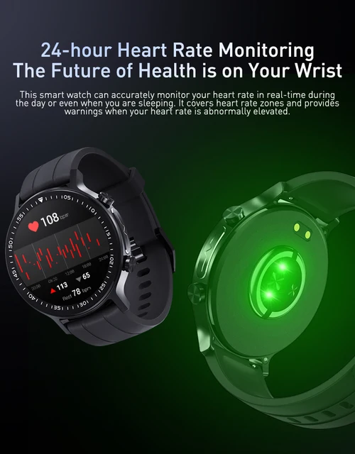 J-Style 2051E ECG Smart Watch Men's Health Fitness Monitoring 10+