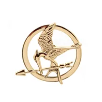 Fashion Trendy Jewelry The Hunger Games Popular Vintage Style Birds Brooches Movies Jewelry Cosplay Gifts 6