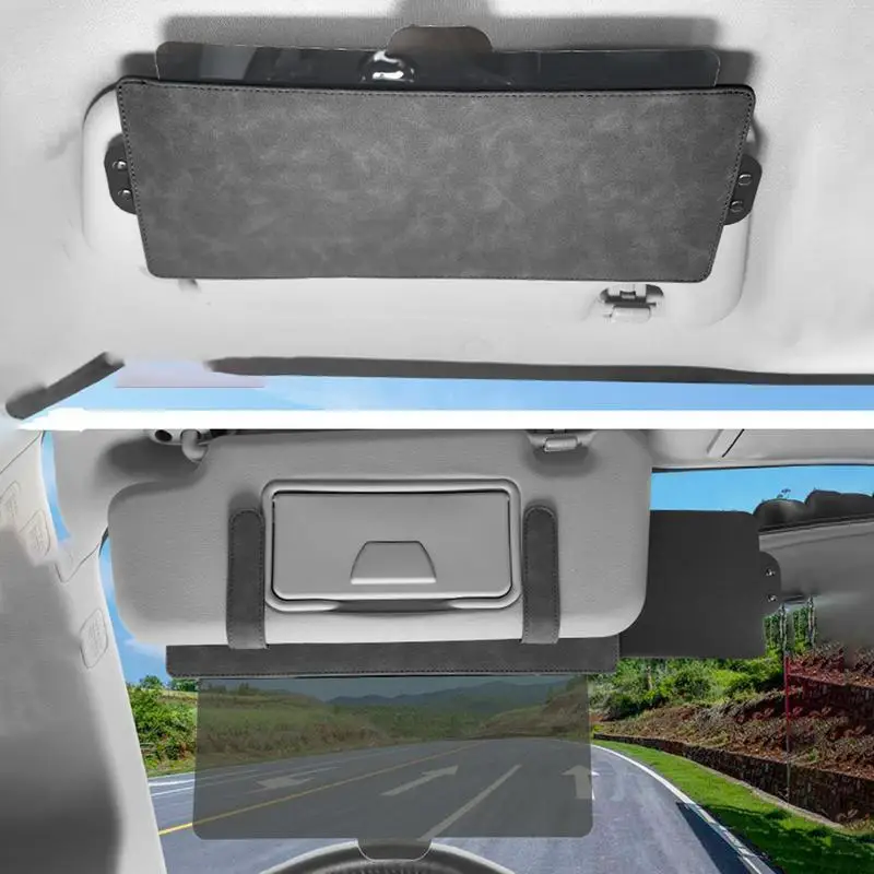 Estensore Parasole Auto Prolunga Parasole Per Auto – Estensione Visiera Anti-riflesso E UV, Regolabile, Per Parabrezza E Finestrini Laterali Estensore Visiera Antiriflesso