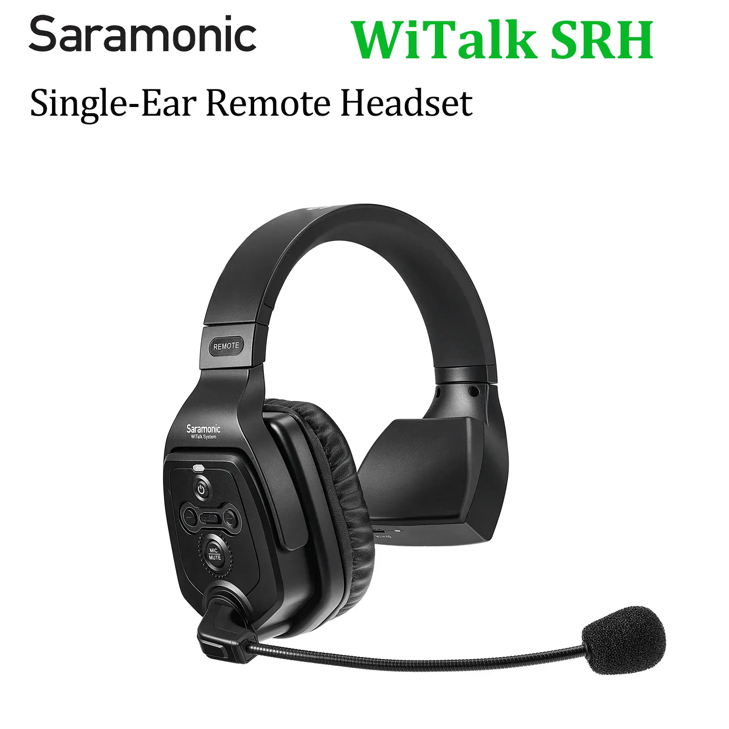 

Saramonic WiTalk SRH одноушная дистанционная гарнитура для WiTalk 1,9 ГГц полнодуплексная связь беспроводная гарнитура внутренней связи микрофон