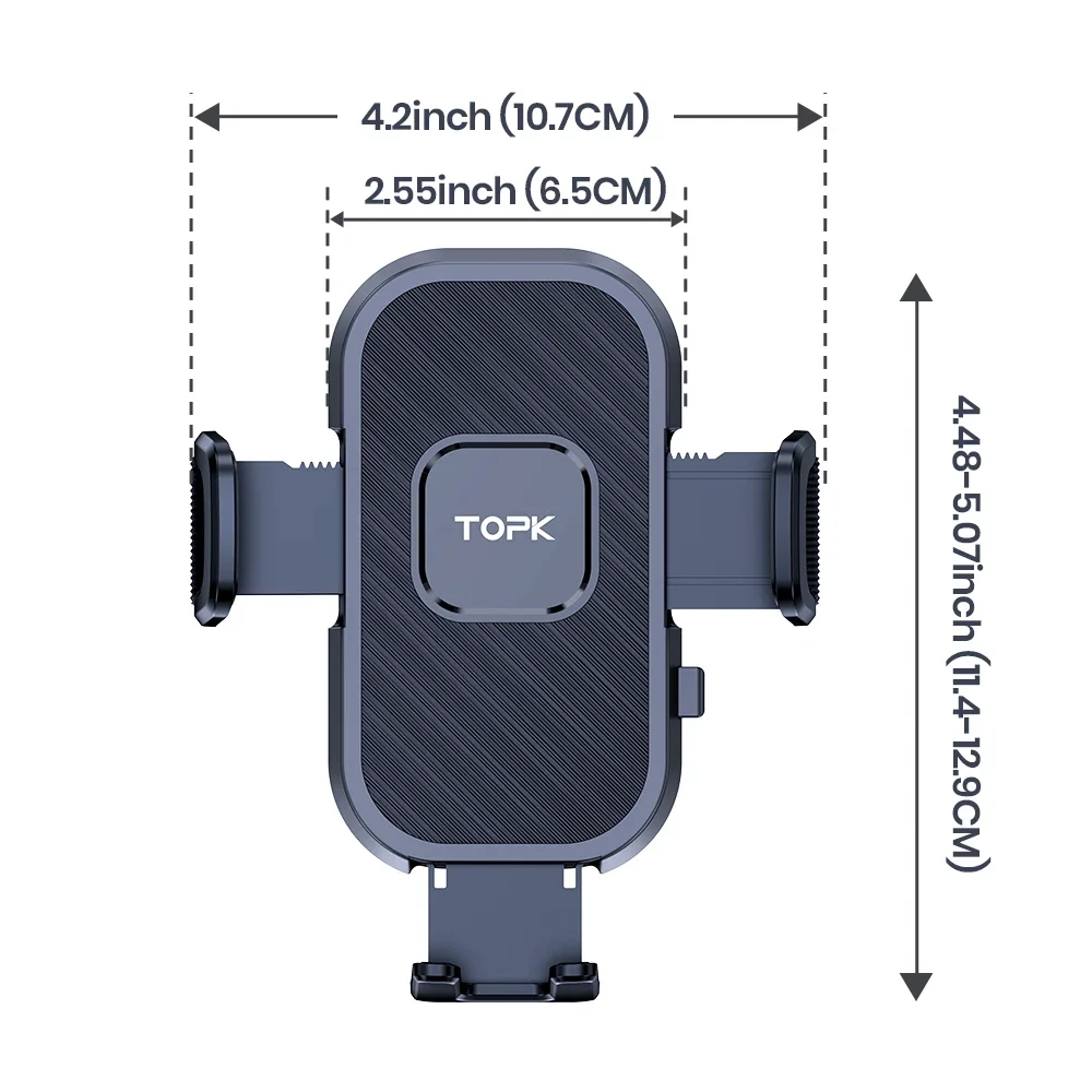 TOPK Air Vent Car Phone Holder – Universal Hands-Free Mount