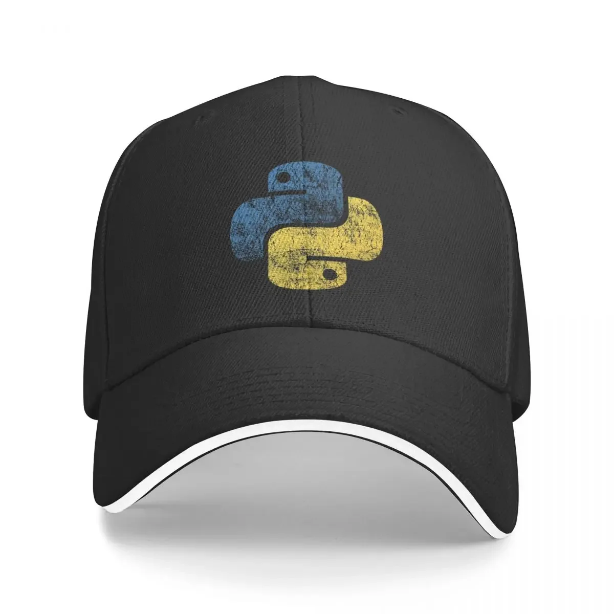 

Python Logo - Programming Language Baseball Cap Snap Back Hat party Hat Beach Outing Sun Hat For Children Luxury Woman Men's