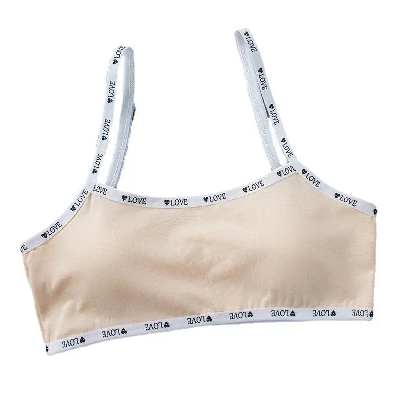 Children's Bra Development, Bandeau Junior High School Students, Pure Cotton Vest, Underwear, 9-14 Years Old, Chest Wrapping
