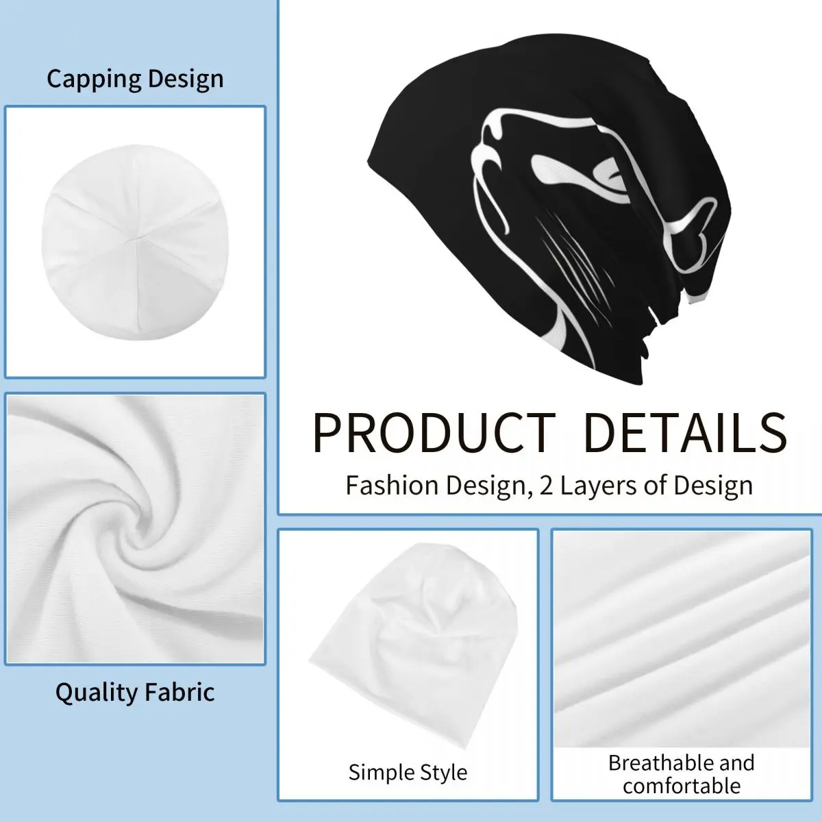 Рисунок 6 - Зимние шапки с забавным мультяшным котом для мужчин