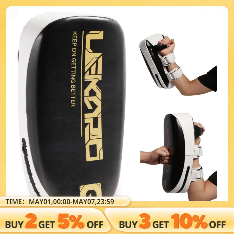 Lekaro Boxing Pu Kick Pad Muay Thai Sanda Foot Target High Elastic Training Block Free Fighting Mma Taekwondo Sanda Hand Target