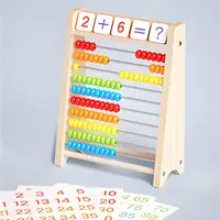 Colorful Wooden Abacus Early Education Toy for Kids Arithmetic Learning Number Ten Calculation Tool for Childhood Development - Image 5
