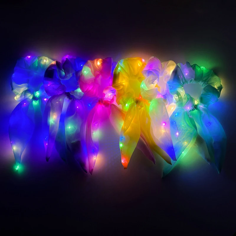 LED Luminous Hair Scrunchie 4