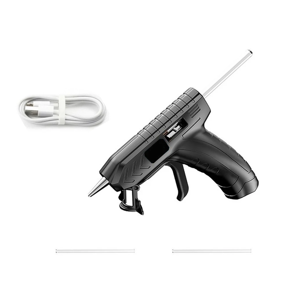 Cordless Hot Melt Glue Gun USB Rechargeable Lithium Wireless Glue-Stick Tool hot melt glue gun hot glue gun cordless glue gun
