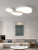 Oturma odası tavan lambası Modern Led tavan avizeler yemek odası yatak odası için İskandinav basit ev dekorasyon Led tavan ışıkları #2