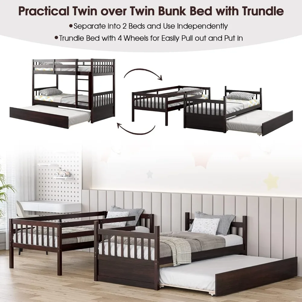 Extra Trundle Bed with Casters