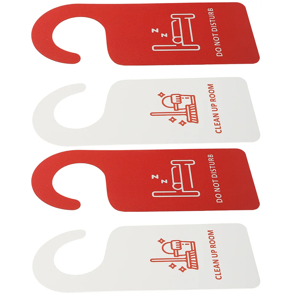 

Clean Up Room Sign Do Not Disturb Sign Double-sided Door Hanger Sign for Hotel