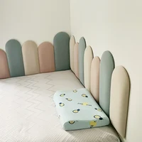 Bedroom Protective Wall Circumference Self-adhesive Headboard Card Seat Anti-collision Soft Bag King Bed Headboard