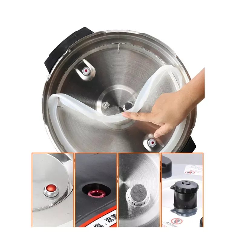 Commercial 25L High-Capacity Electric Pressure Cooker: Specially Designed for Hotels and Restaurants