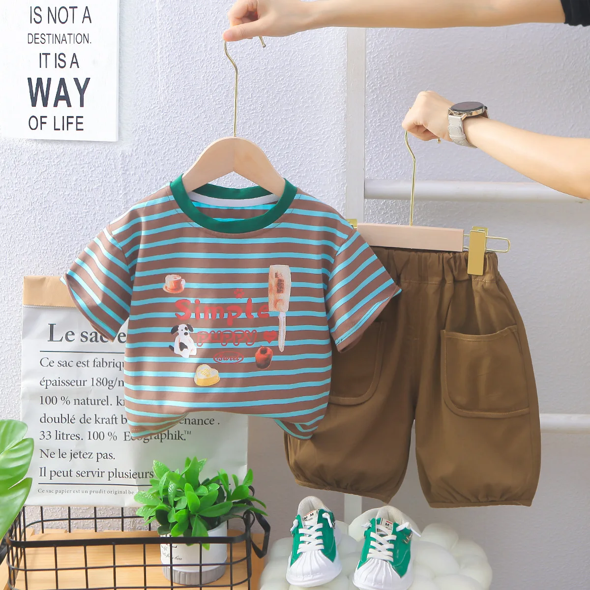 

Комплект одежды для мальчиков, лето 2024, Детские хлопковые футболки и шорты, спортивный костюм для малышей, спортивные костюмы, детская одежда для бега, одежда для малышей