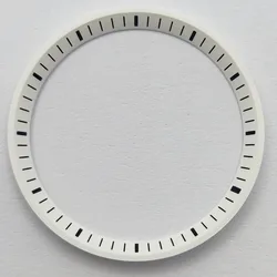 Premium 40mm Silver Watch Case with Sapphire Glass (White ring)