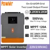 PowMr 6.2KW 4.2KW Hybrid Inversor With 120A MPPT Solar Charger Controller DC 24V 48V To 230V AC Pure Sine Wave On-Grid Inverter 1