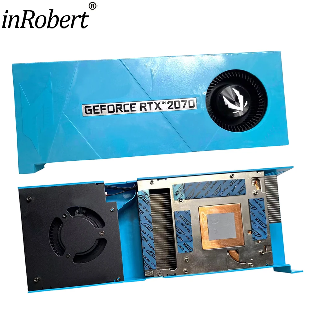 

For ZOTAC Acer RTX 2070 8GB Blower Video Card Heatsink New Original RTX2070 Graphics Card Replacement Heatsink