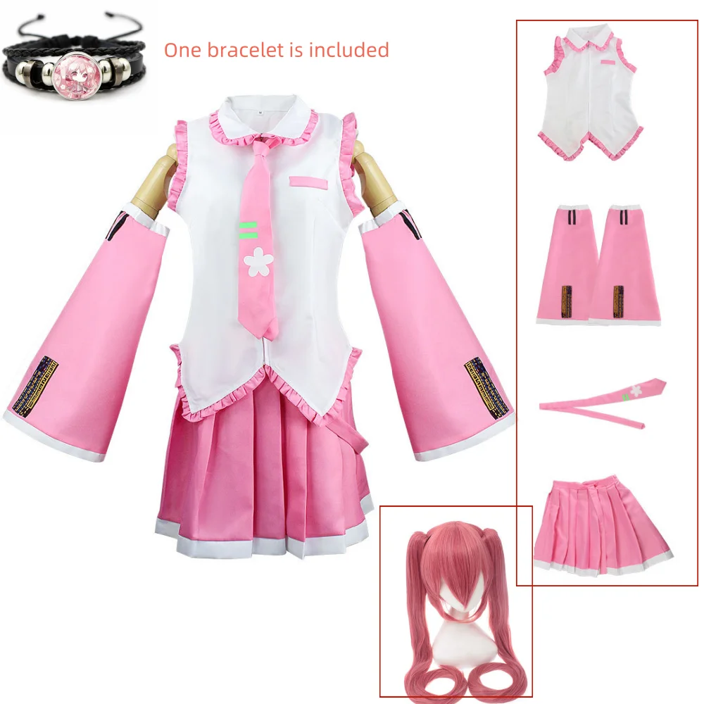 thumbnail image 1 of Miku Hatsune Miku Cosplay Regular C traje Cosplay niñas traje de actuación 2024 Cos traje Hatsune disfraces de Halloween para mujeres, 1 of 2