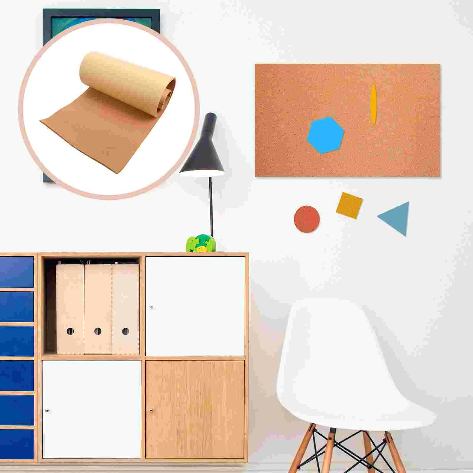 

Message Board Cork Roll Mini Pin Needle Plate Wall Bulletin Display Notice Notes Photo