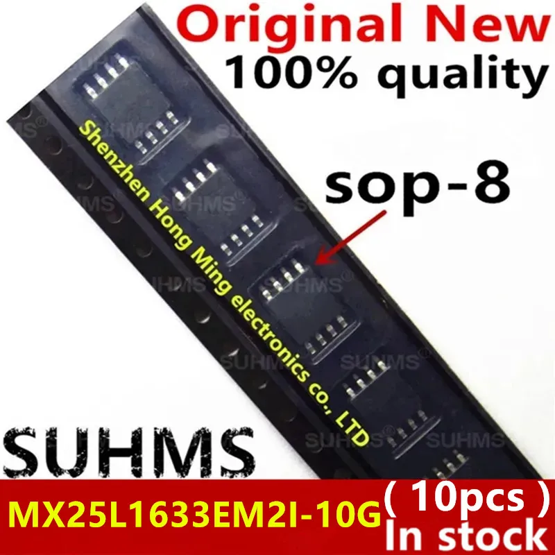 

(10piece)100% New MX25L1633EM2I-10G MX25L1633EM2I 25L1633EM2I MX25L1633E MX25L1633 25L1633E sop-8 Chipset